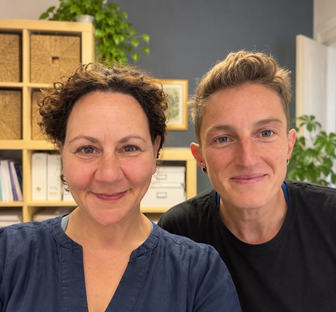 Jihan Adem and Rebecca Ellis portrait